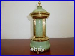 Vintage Swiss Reuge Dancing Ballerina Music Box Carousel Items Holder