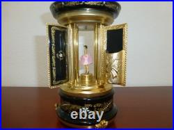 Vintage Swiss Reuge Dancing Ballerina Music Box Carousel Lipstick (Watch Video)