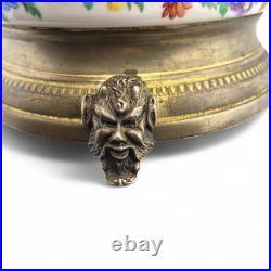 Vintage Swiss Reuge Dancing Ballerina Music Carousel Lipstick Cigarette Holder