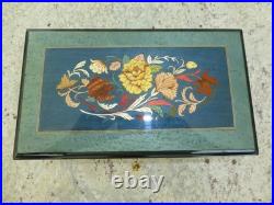 Vintage Swiss Reuge Dancing Ballerina Musical Jewelry Box Automaton (See Video)