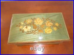 Vintage Swiss Reuge Dancing Ballerina Musical Jewelry Box Automaton (See Video)