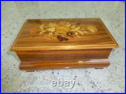 Vintage Swiss Reuge Dancing Ballerina Musical Jewelry Box Automaton (See Video)