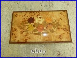 Vintage Swiss Reuge Dancing Ballerina Musical Jewelry Box Automaton (See Video)