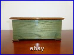 Vintage Swiss Reuge Dancing Ballerina Musical Jewelry Box Automaton (See Video)