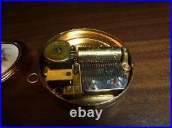Vintage Swiss Reuge Miniature Music Box Mechanical Wind Up (Watch The Video)