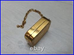 Vintage Swiss Reuge Miniature Swiss Music Box for Pendant Key Chain Ring Working