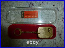 Vintage Swiss Reuge Miniature music box for pendant, Key Chain (Watch Video) Vintage Swiss Reuge Miniature music box for pendant, Key Chain (Watch Video)