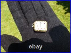 Vintage Swiss Reuge Miniature music box pendant. 800 Sterling Silver Case Vintage Swiss Reuge Miniature music box pendant. 800 Sterling Silver Case