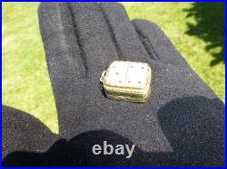 Vintage Swiss Reuge Miniature music box pendant. 800 Sterling Silver Case Vintage Swiss Reuge Miniature music box pendant. 800 Sterling Silver Case