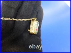 Vintage Swiss Reuge Miniature music box pendant Gold Filled Sterling Silver Case