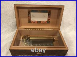 Vintage Swiss Reuge Music Box 72 Key Bach, Corelli & Mozart Minuet Gigue Allegro