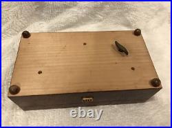 Vintage Swiss Reuge Music Box 72 Key Bach, Corelli & Mozart Minuet Gigue Allegro