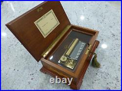 Vintage Swiss Reuge Music Box 72 Key Play Beethovens 9th Symphony 3 Part