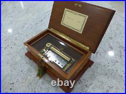 Vintage Swiss Reuge Music Box 72 Key Play Beethovens 9th Symphony 3 Part