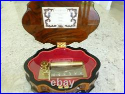 Vintage Swiss Reuge Music Box W. A. Mozart CH 3/72 (Watch the Video)