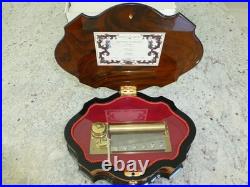 Vintage Swiss Reuge Music Box W. A. Mozart CH 3/72 (Watch the Video)