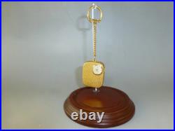Vintage Swiss Reuge Musical Key Chin, Pendant Watch (Watch The Video)