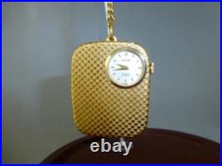 Vintage Swiss Reuge Musical Key Chin, Pendant Watch (Watch The Video)