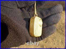 Vintage Swiss Reuge Musical Key Chin, Pendant Watch (Watch The Video)