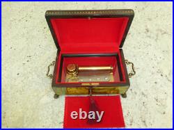 Vintage Swiss Reuge Sainte Croix CH 4 / 50 Music Box Switzerland Plays 4 Songs