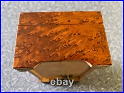 Vintage Swiss Thorens 6 Song Music Box 7 Miniature Hand Crank Brass Switzerland