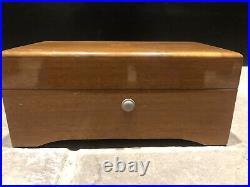 Vintage Swiss Thorens Cylinder Music Box, 53 Key, 4 Songs, Excellent, Pre Reuge