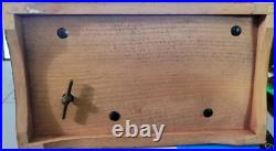 Vintage Swiss Thorens Music Box 50 Key 3 Song
