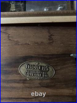 Vintage Swiss Thorens Music Box 50 Notes 4 Songs Marcheta Rio Rita Two Hearts