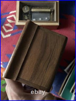 Vintage Swiss Thorens Music Box 50 Notes 4 Songs Marcheta Rio Rita Two Hearts