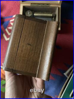 Vintage Swiss Thorens Music Box 50 Notes 4 Songs Marcheta Rio Rita Two Hearts