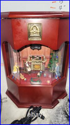 Vintage Thomas Pacconi Christmas Electric Music Box 6 Discs Tested Works Vintage Thomas Pacconi Christmas Electric Music Box 6 Discs Tested Works