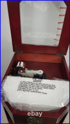 Vintage Thomas Pacconi Christmas Electric Music Box 6 Discs Tested Works Vintage Thomas Pacconi Christmas Electric Music Box 6 Discs Tested Works