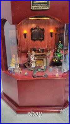 Vintage Thomas Pacconi Christmas Electric Music Box 6 Discs Tested Works Vintage Thomas Pacconi Christmas Electric Music Box 6 Discs Tested Works