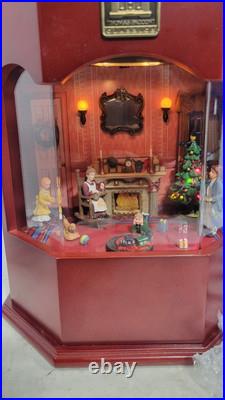 Vintage Thomas Pacconi Christmas Electric Music Box 6 Discs Tested Works Vintage Thomas Pacconi Christmas Electric Music Box 6 Discs Tested Works