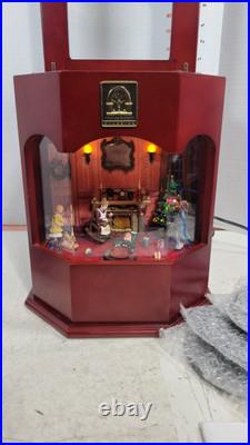 Vintage Thomas Pacconi Christmas Electric Music Box 6 Discs Tested Works Vintage Thomas Pacconi Christmas Electric Music Box 6 Discs Tested Works
