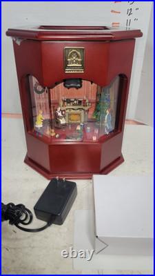 Vintage Thomas Pacconi Christmas Electric Music Box 6 Discs Tested Works Vintage Thomas Pacconi Christmas Electric Music Box 6 Discs Tested Works