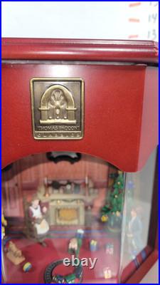 Vintage Thomas Pacconi Christmas Electric Music Box 6 Discs Tested Works Vintage Thomas Pacconi Christmas Electric Music Box 6 Discs Tested Works