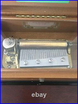 Vintage Thorens 4/50 Song Music Box Made in Switzerland