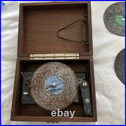 Vintage Thorens AD30 Disc Music Box AS is
