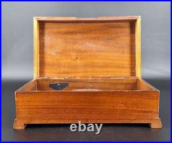 Vintage Thorens Disc Music Box Switzerland Plays Cavalleria Rusticana Wood Box