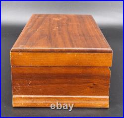 Vintage Thorens Disc Music Box Switzerland Plays Cavalleria Rusticana Wood Box