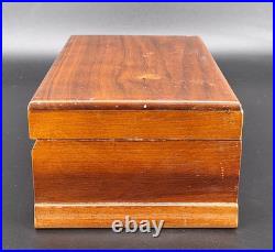 Vintage Thorens Disc Music Box Switzerland Plays Cavalleria Rusticana Wood Box