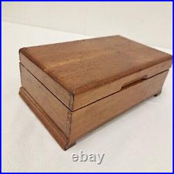 Vintage Thorens Disc Music Box Switzerland! Plays, Rare Swiss Wood Box