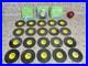 Vintage-Thorens-Music-Box-21-Metal-Disk-Records-Switzerland-LOT-Christmas-Titles-01-evsw