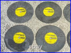 Vintage Thorens Music Box 21 Metal Disk Records Switzerland LOT Christmas Titles Vintage Thorens Music Box 21 Metal Disk Records Switzerland LOT Christmas Titles