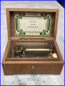 Vintage Thorens Music Box #26 1/2 Faust Waltz, Rigoletto, & Tannhäuser March Vintage Thorens Music Box #26 1/2 Faust Waltz, Rigoletto, & Tannhäuser March