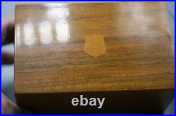 Vintage Thorens Music Box #26 1/2 Made In Switzerland Inlayed Wood Z1