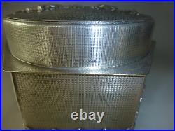 Vintage Thorens Music Box Silver Cigarettes Case Made In Denmark (Watch Video)