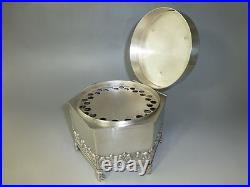 Vintage Thorens Music Box Silver Cigarettes Case Made In Denmark (Watch Video)