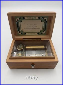 Vintage Thorens Music Box Switzerland 3 Songs Works